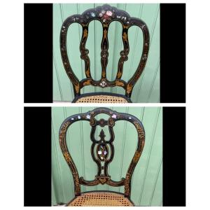 The Two Fine Chairs From The Napoleon III Period 