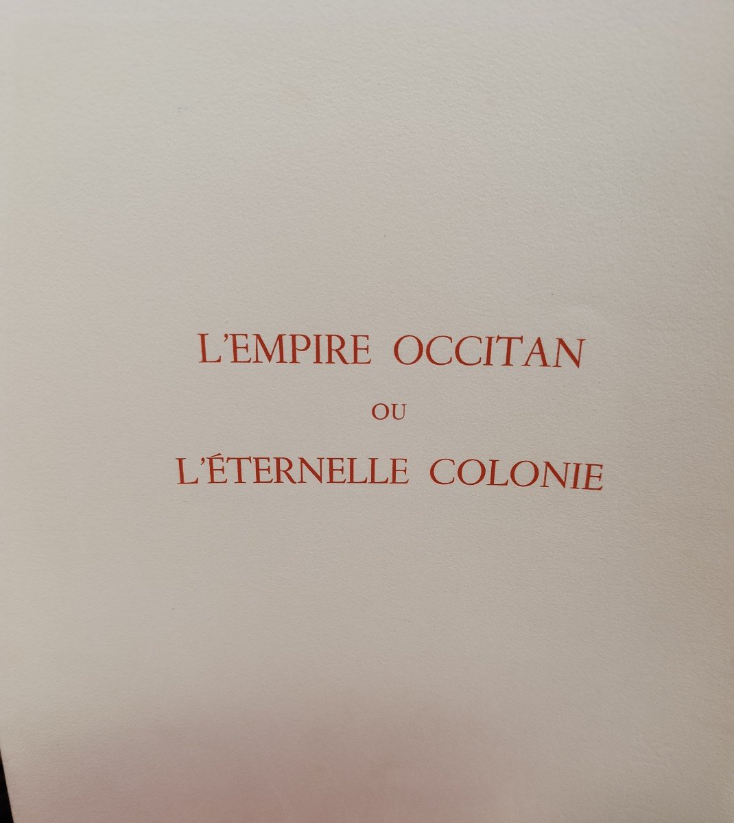 Pierre Ambrogiani (1907-1985), The Occitan Empire Or The Eternal Colony, 11 Illustrations-photo-8