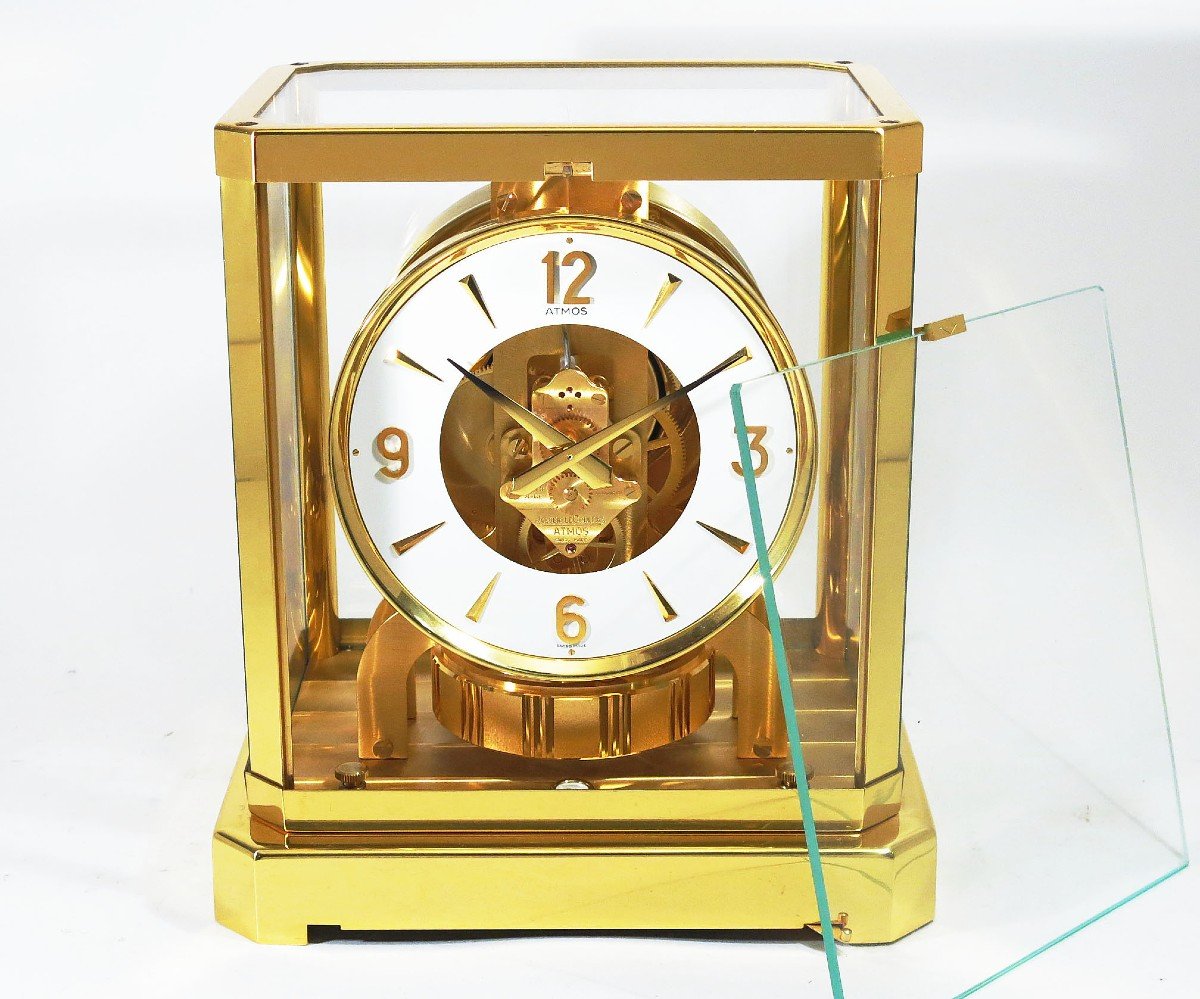 Pendule Atmos Jaeger-LeCoultre, dans sa boîte d'origine