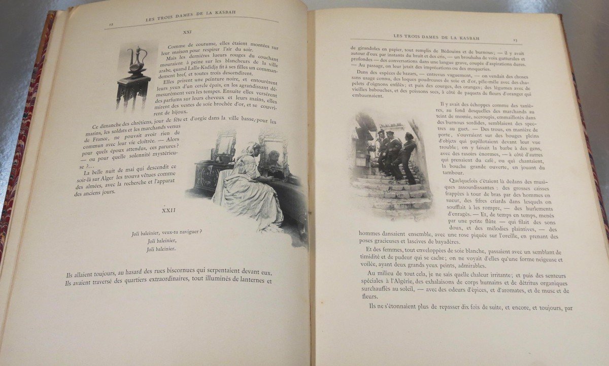 Pierre loti, Les trois dames de la Kasbah, 1890, Alger-photo-2