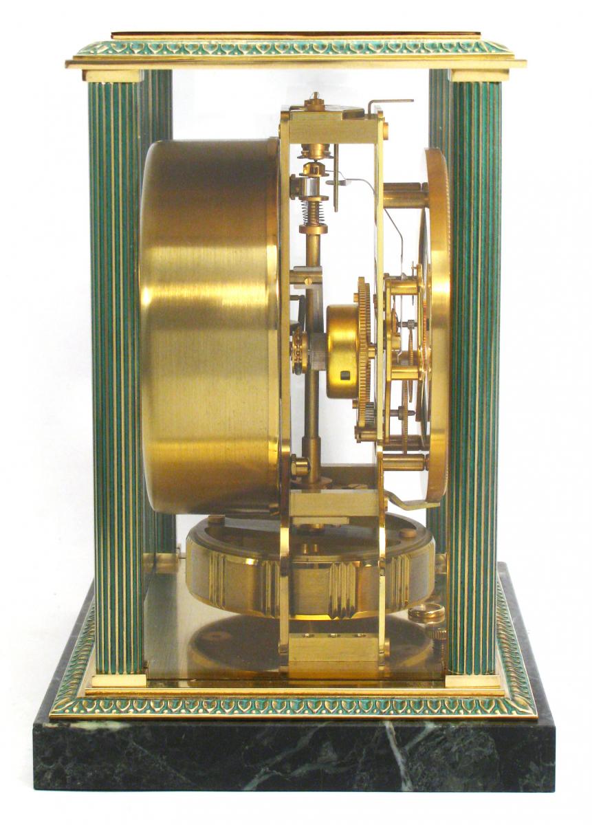 Pendule Atmos Jaeger-LeCoultre Vendôme, socle marbre -photo-2