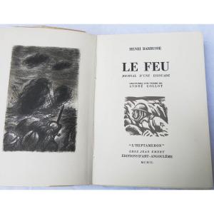 Le Feu, Henri Barbusse, Ill. By André Collot, 2 Vols. 1948-49