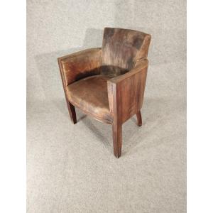 Art Deco Rosewood Office Chair