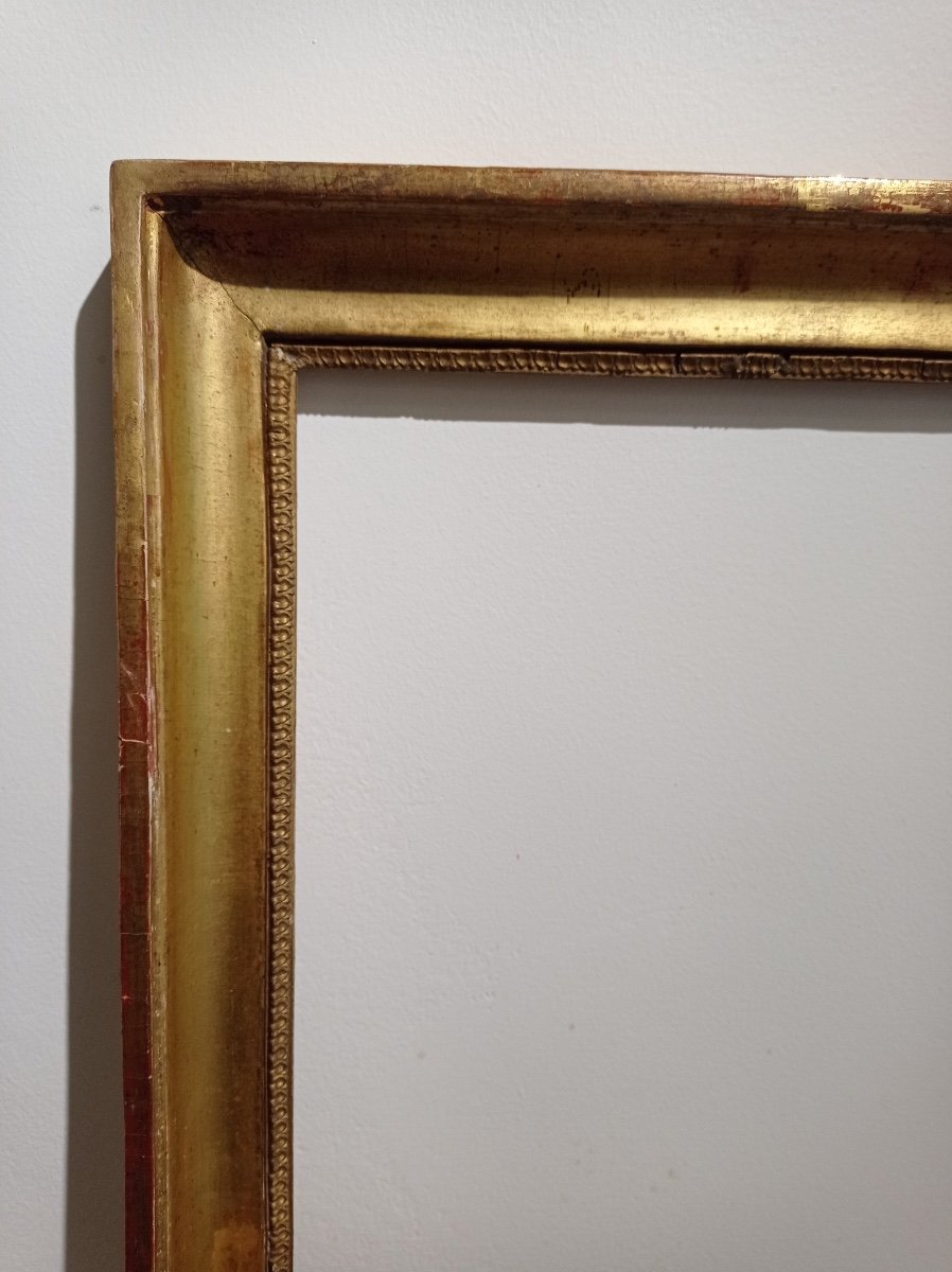 Antique Frame With Groove, Early 19th Century -photo-3