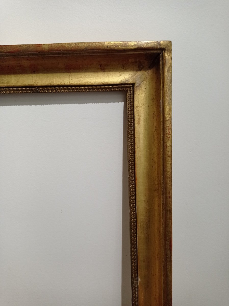 Antique Frame With Groove, Early 19th Century -photo-4