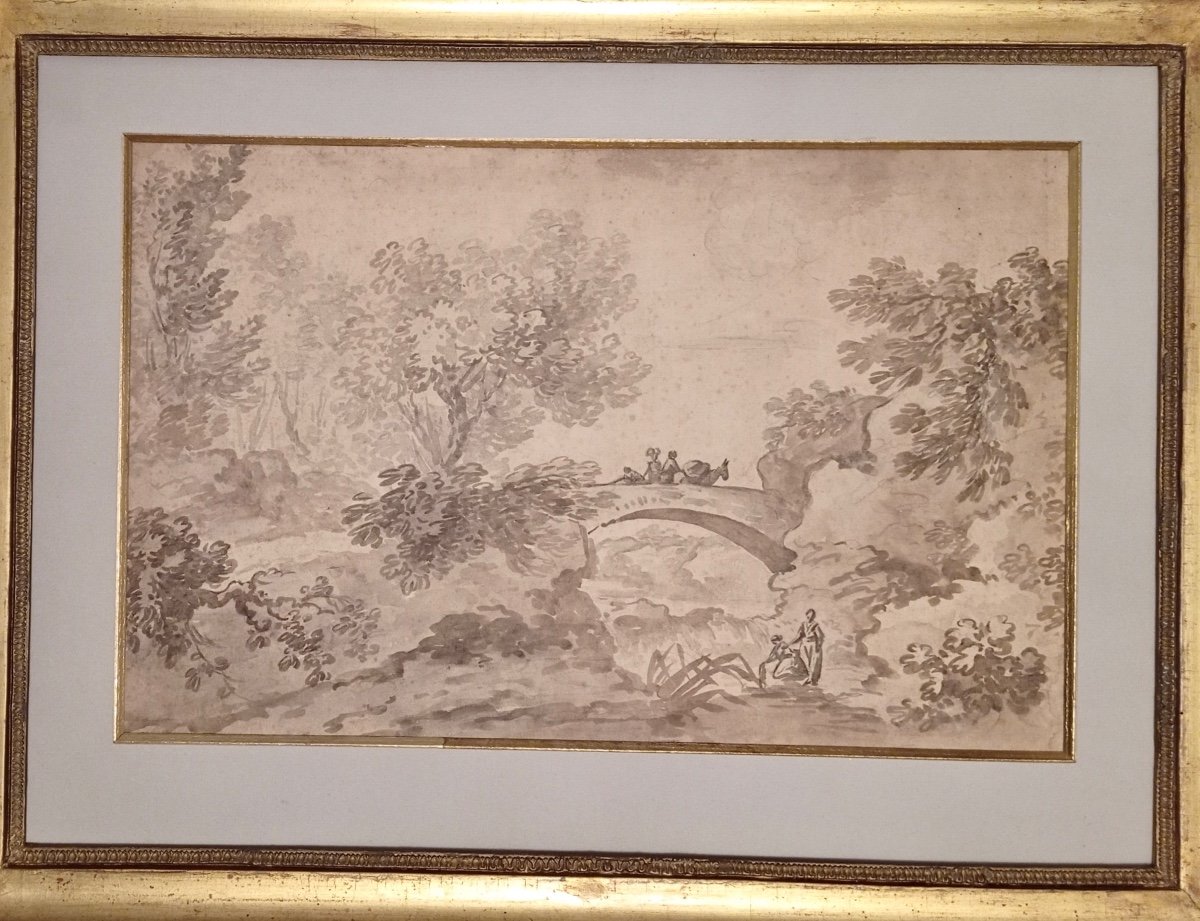 Old Drawing, French School 18th Century