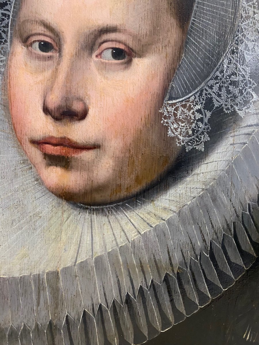 Portrait 17th Century Holland, Circa 1620-photo-3