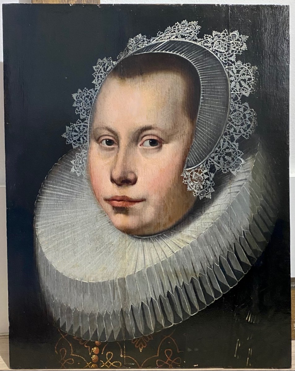 Portrait 17th Century Holland, Circa 1620