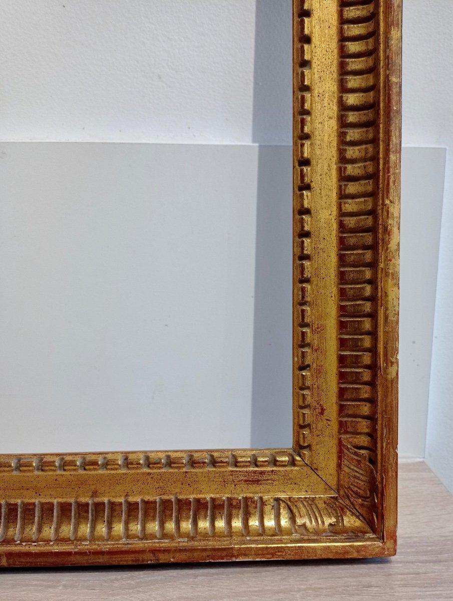 Carved Wooden Channel Frame, Circa 1800-photo-3