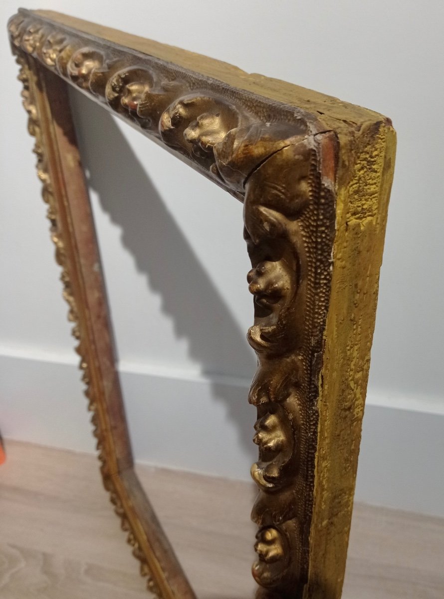 Antique Frame, Italy 18th Century-photo-6