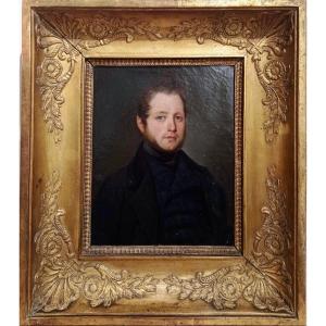 Portrait Of A Man, French School, 19th Century