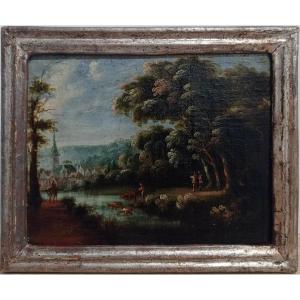 Ecole du nord vers 1700, Huile sur toile