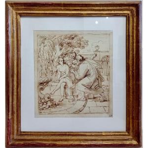 Old Drawing, French School, 18th Century