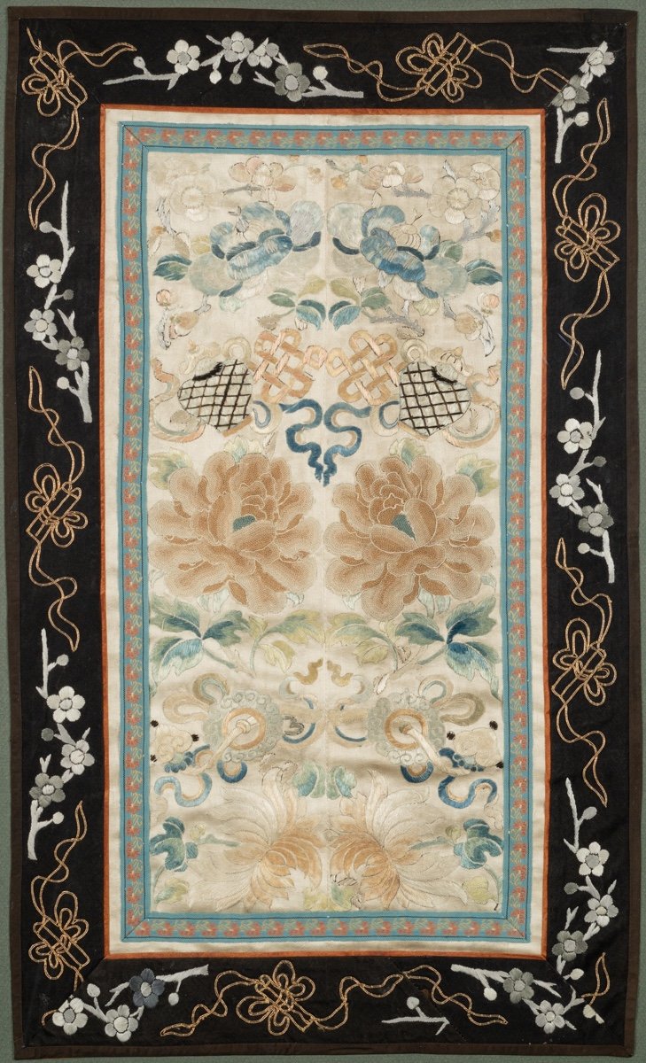 Embroidery, China, Qing Dynasty, 19th/20th Century