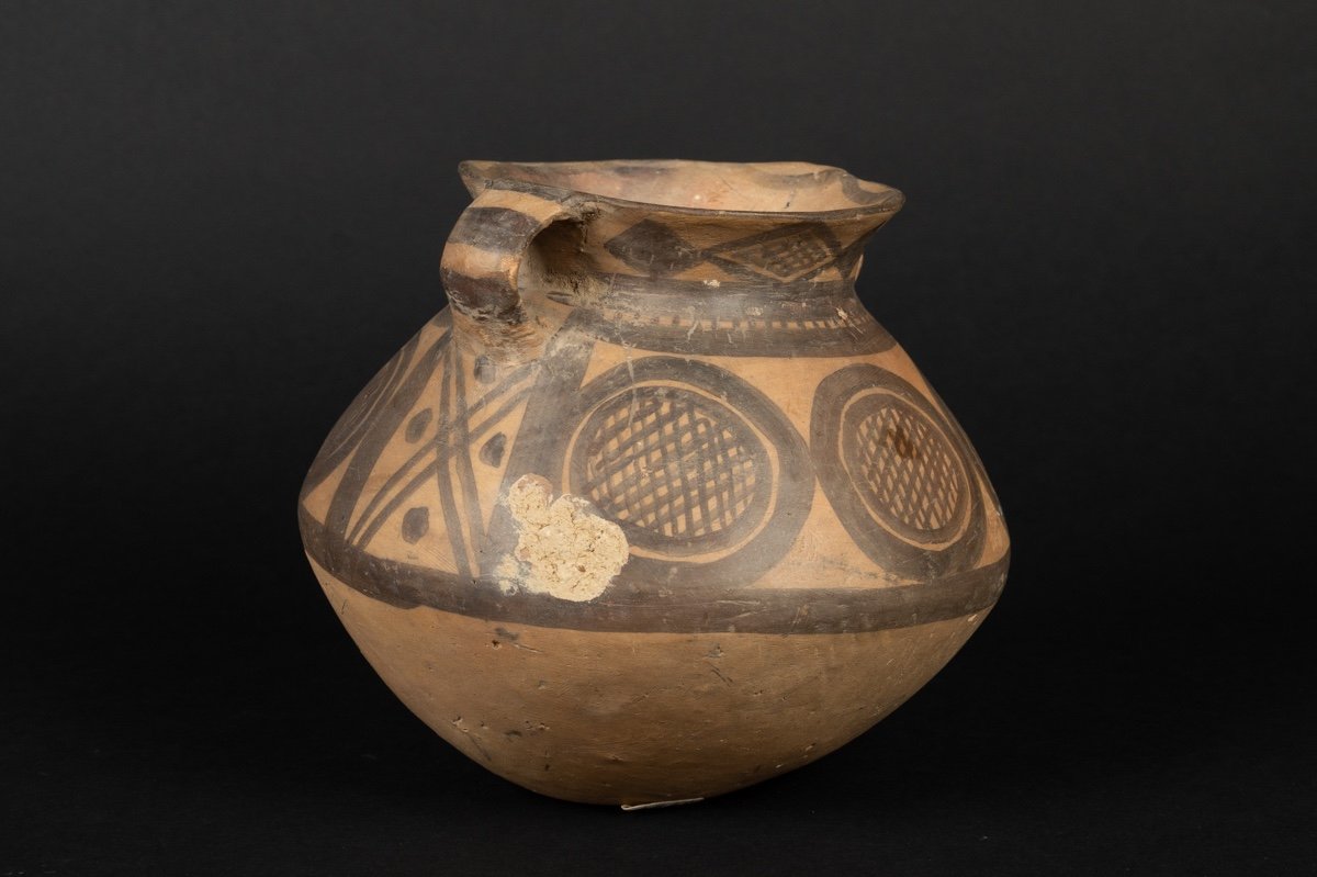 Vase, Terre Cuite Peinte, Chine, Culture Majiayao, 3e Millénaire Avant J.-c.  -photo-4