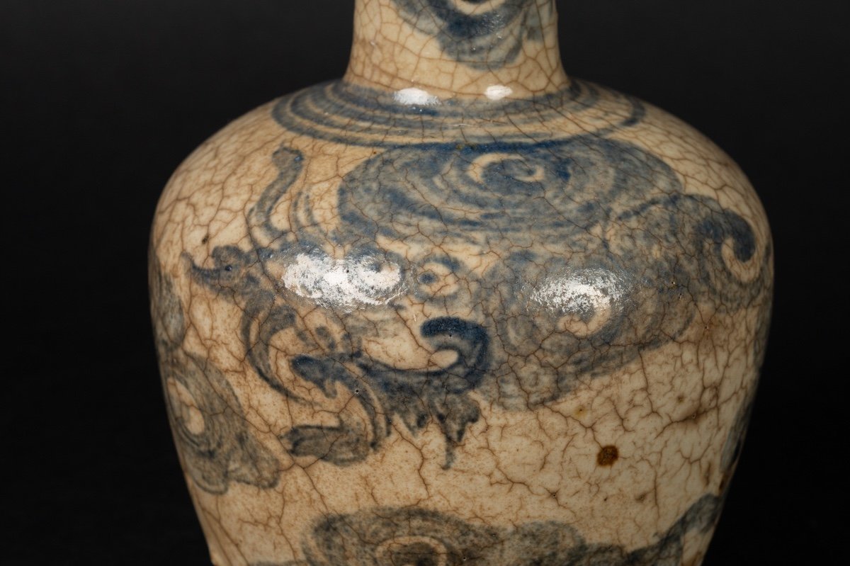 Dragon Vase, Vietnam, Nguyen Dynasty, 19th Century, Bat Trang-photo-5