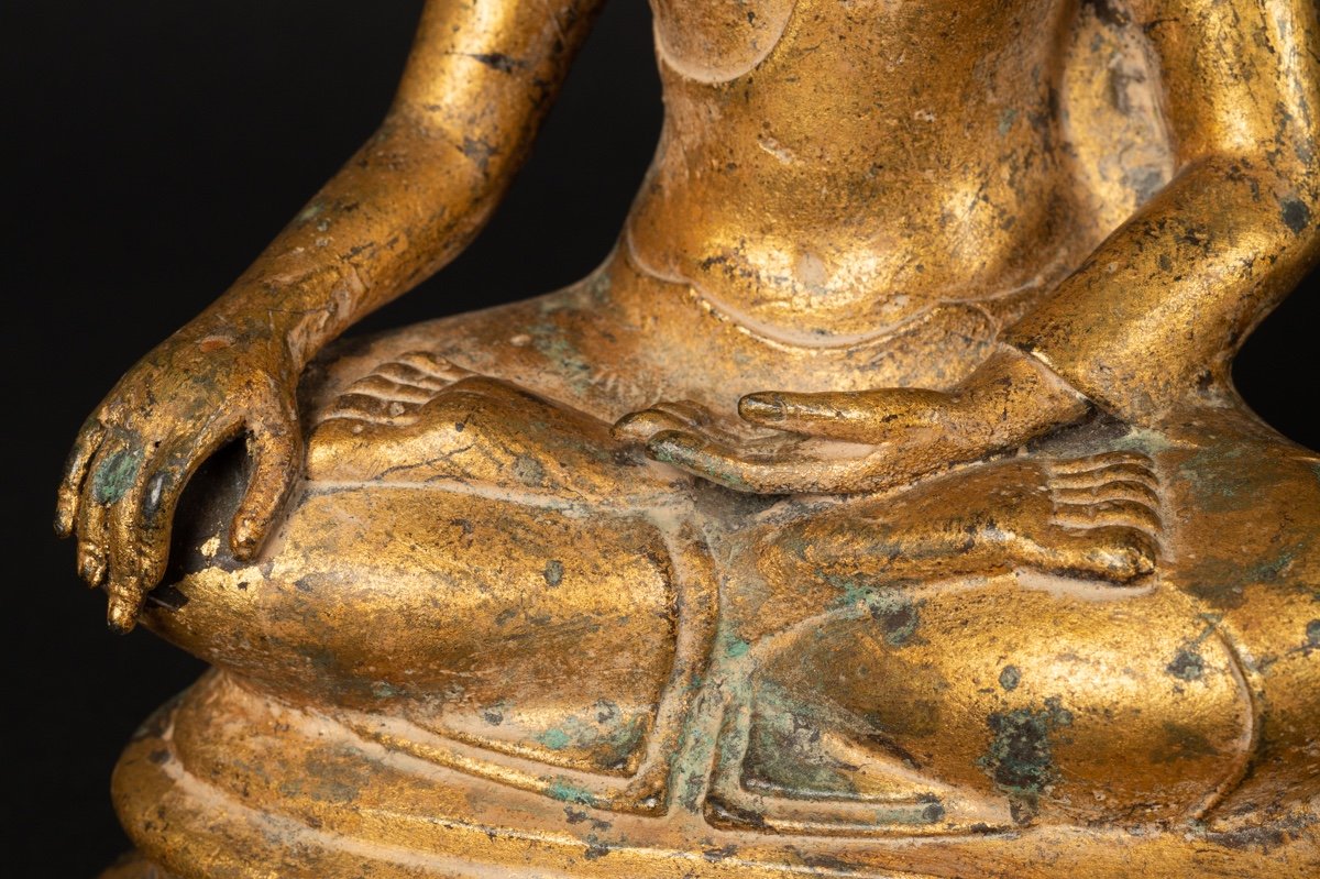 Sakyamuni Buddha, Gilt Bronze, Thailand, Rattanakosin, 19th/20th Century.-photo-6