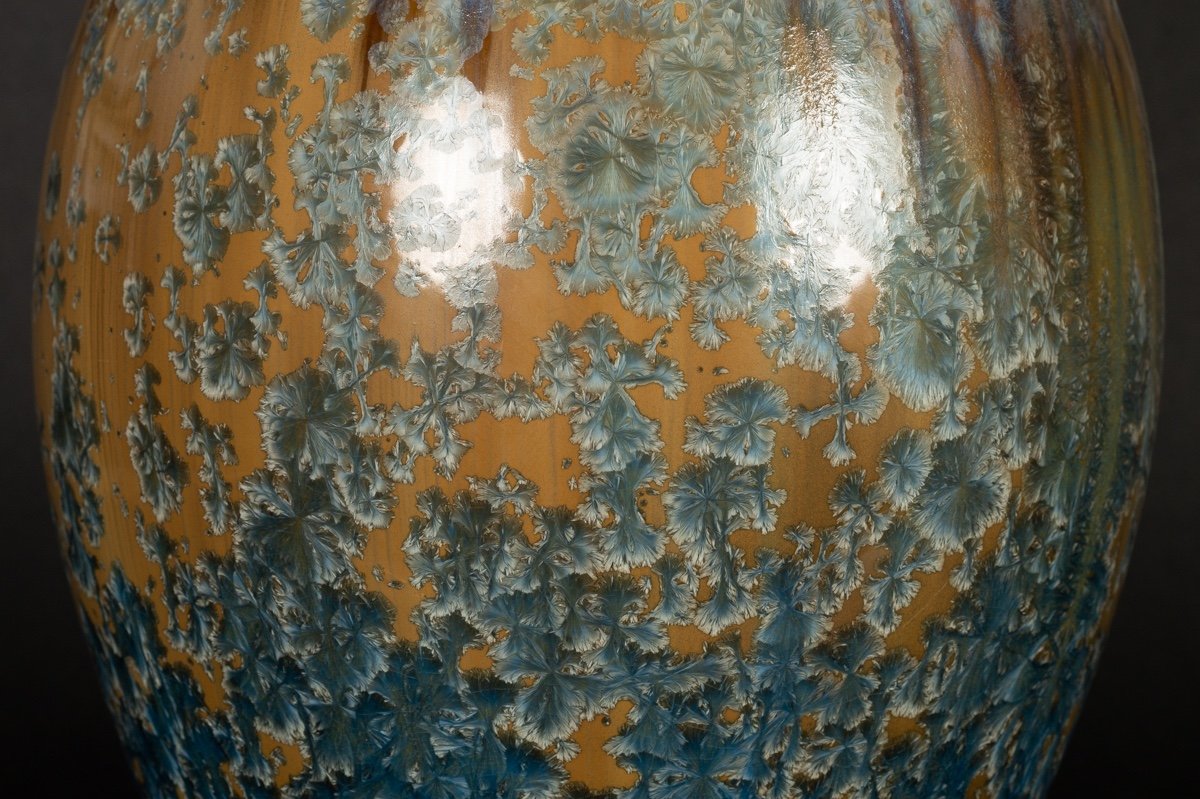 Vase, Art Nouveau, Mougin, Nancy, Vers 1910. -photo-3