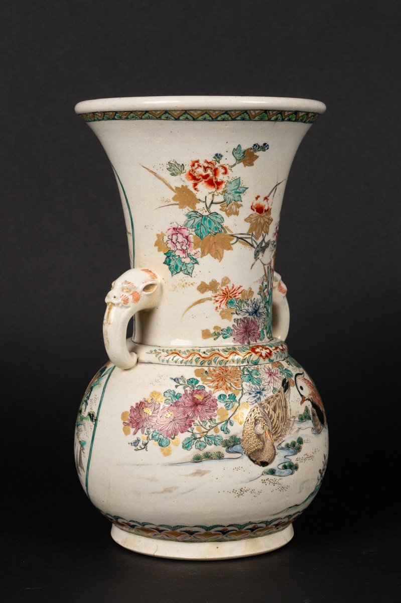 Duck Vase, Satsuma, Japan, Meiji Era (1868-1912).-photo-2