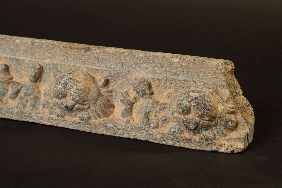 Relief Avec Personnages Et Lions, Pierre, Gandhara, Ier Au Ve Siècle  -photo-1