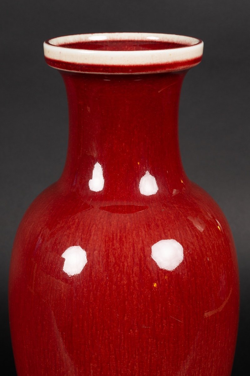 Vase, Sang De Boeuf, China, 20th Century.-photo-4