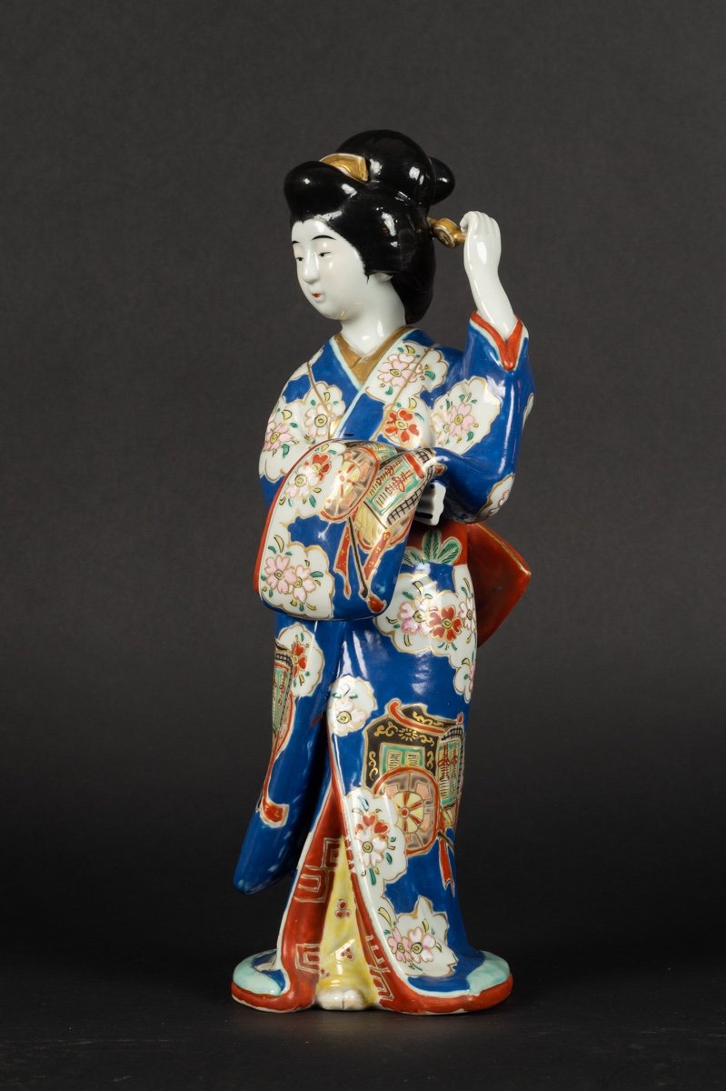 Geisha, Arita, Japan, Meiji Era (1868-1912).-photo-3