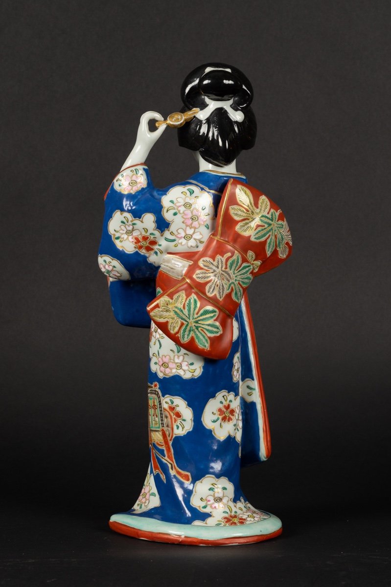 Geisha, Arita, Japan, Meiji Era (1868-1912).-photo-4