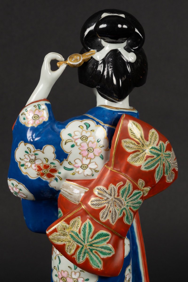 Geisha, Arita, Japan, Meiji Era (1868-1912).-photo-6