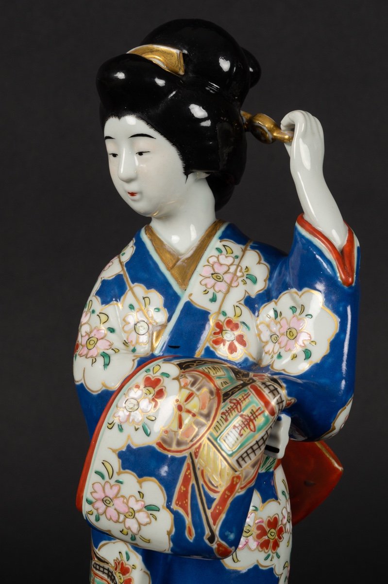 Geisha, Arita, Japan, Meiji Era (1868-1912).-photo-7