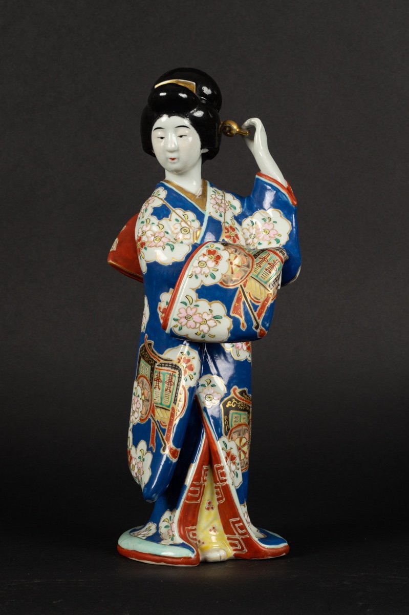 Geisha, Arita, Japan, Meiji Era (1868-1912).