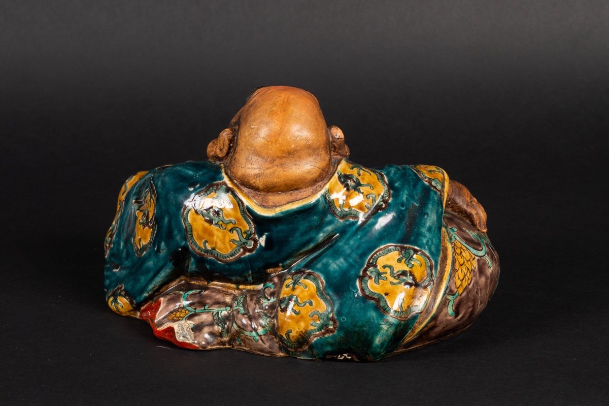 Hotei - Bouddha Rieur, Kutani, Japon, ère Meiji (1868-1912). -photo-4