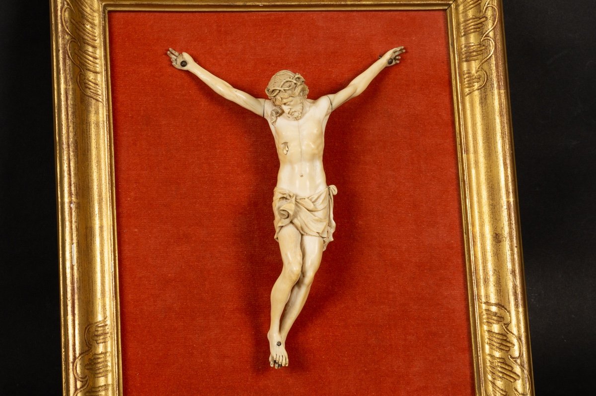 Crucifix Encadré, France, XVIIIe-XIXe Siècle.    -photo-7