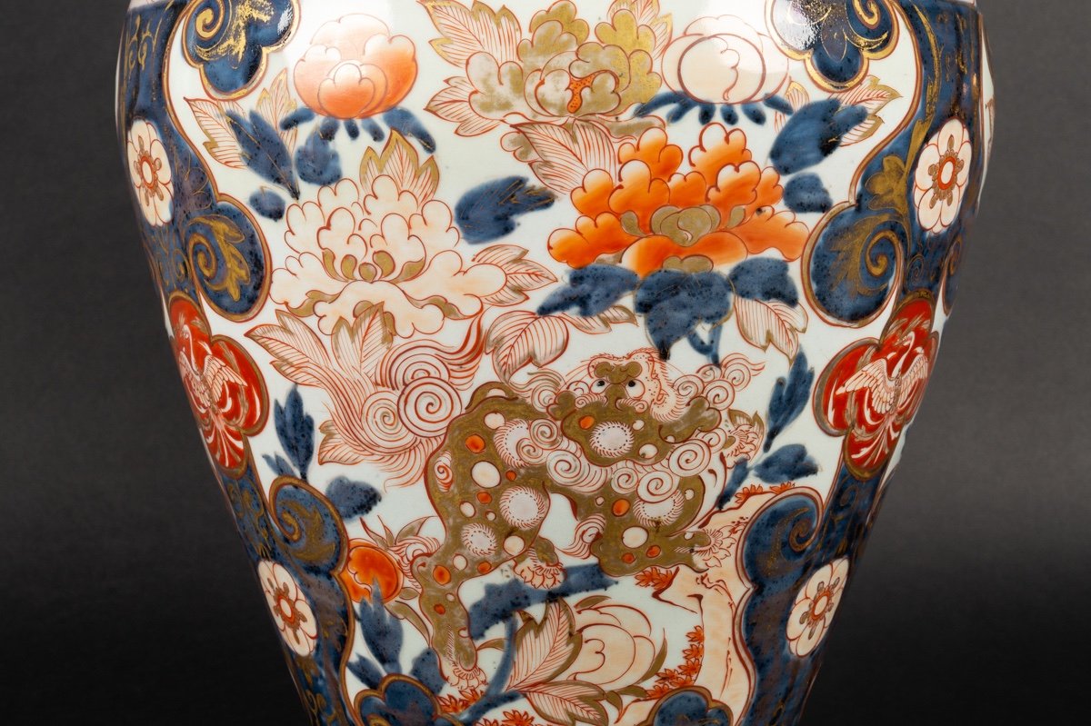 Chien Fo Vase, Arita-imari, Japan, Edo Period, 17th/18th Century. -photo-7