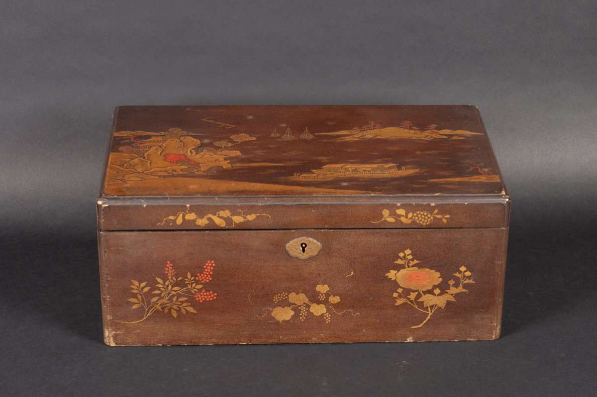 Travel Writing Case, Japan, Edo Era, 19th Century.  -photo-2