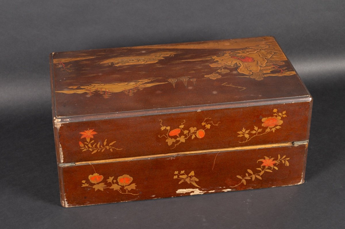 Travel Writing Case, Japan, Edo Era, 19th Century.  -photo-4