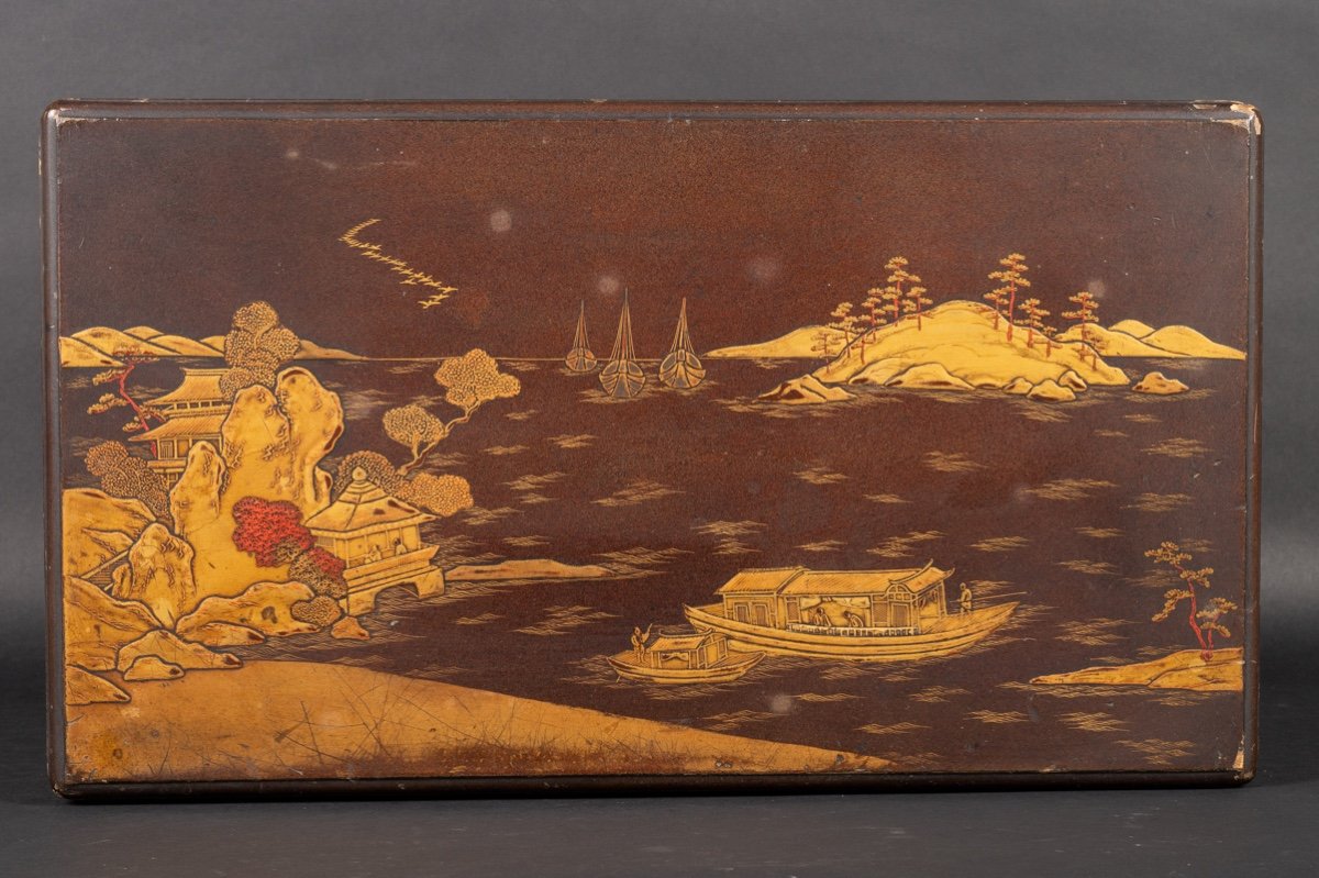 Travel Writing Case, Japan, Edo Era, 19th Century.  -photo-1