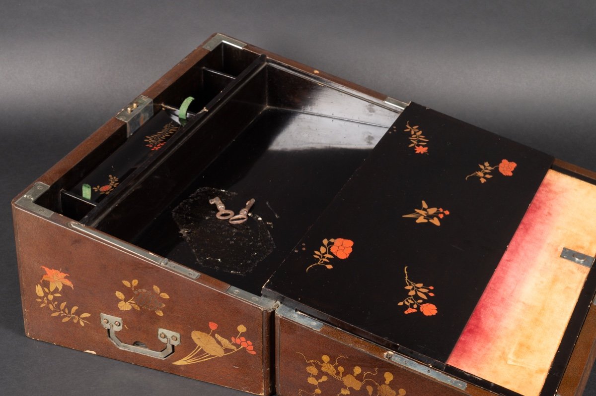 Travel Writing Case, Japan, Edo Era, 19th Century.  -photo-7