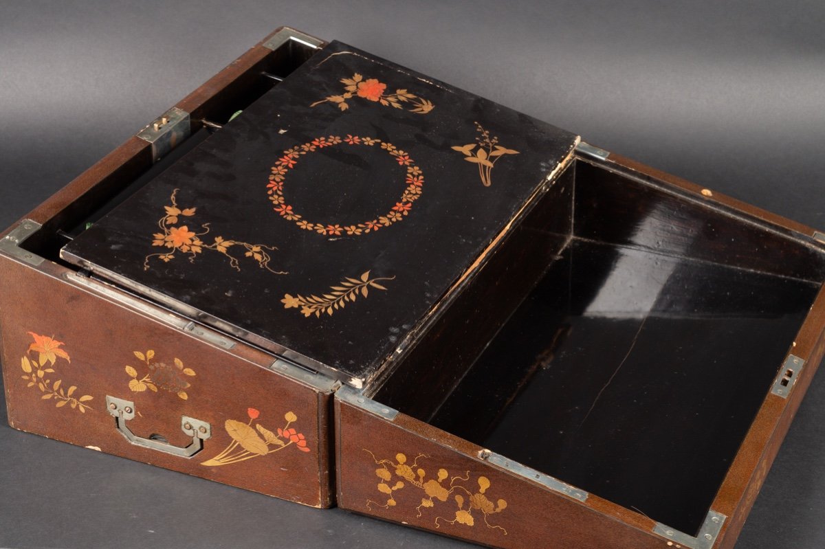 Travel Writing Case, Japan, Edo Era, 19th Century.  -photo-8