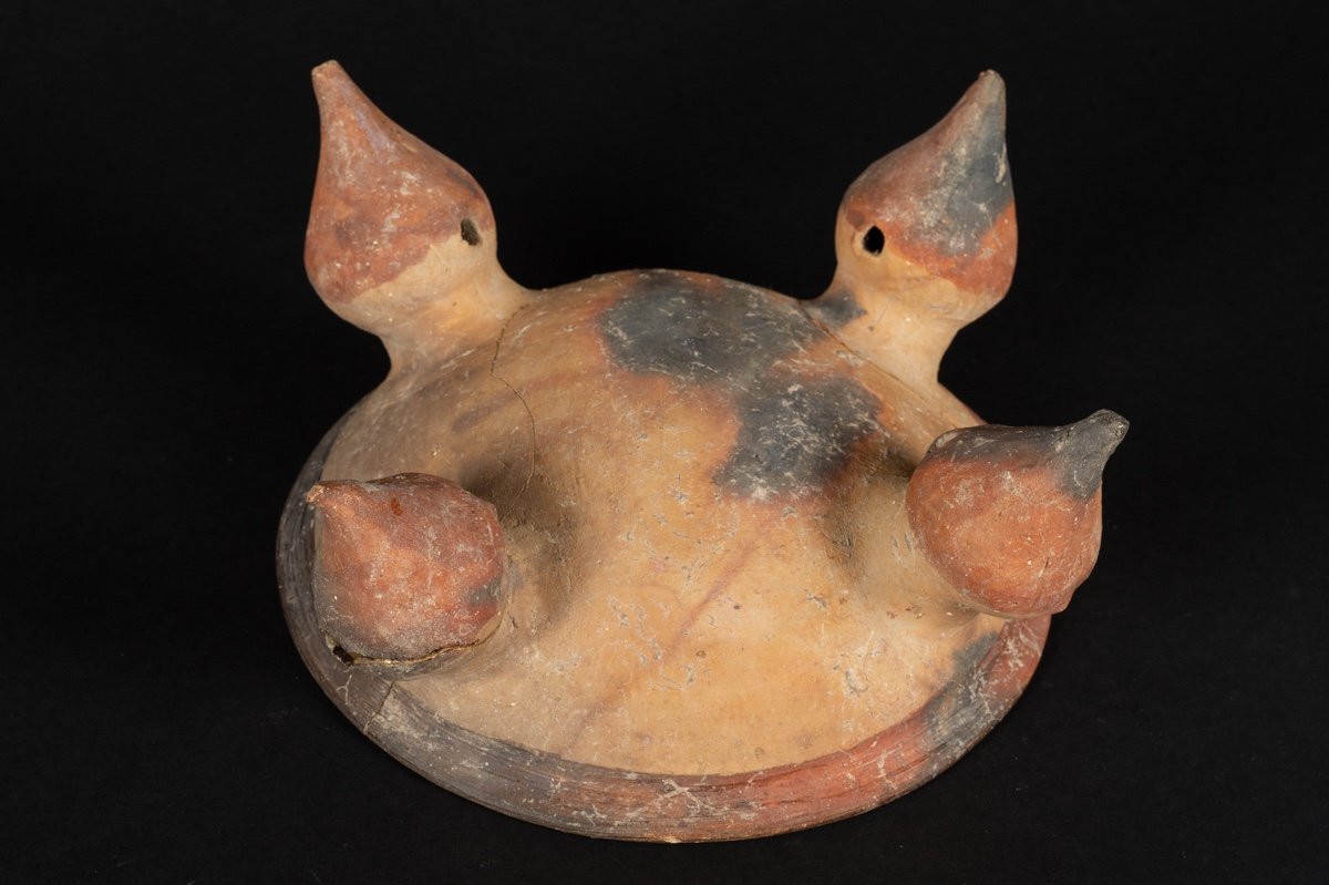 Bol à Quatre Pieds, Culture Chorrera (1300 - 300 Av. J.-c.), équateur, Céramique Précolombienne-photo-7