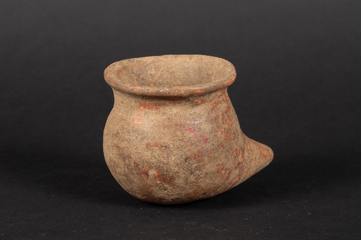 Coupe, Culture Chorrera (1300 - 300 Av. J.-c.), équateur, Céramique Précolombienne.     -photo-2