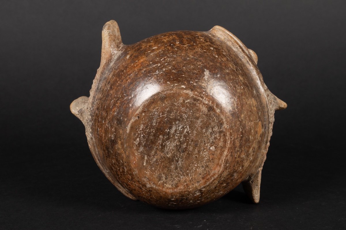 Bouteille à Poisson, Culture Chorrera (1300 - 300 Av. J.-c.), équateur, Céramique Précolombienn-photo-8