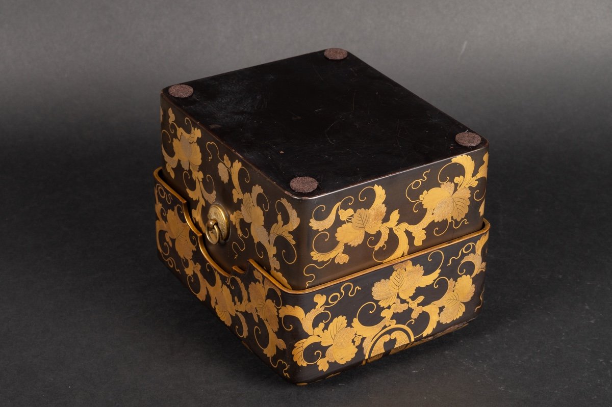 Tebako Box With Insert, Maki-e Lacquer, Japan, Edo Era, 19th Century. -photo-8