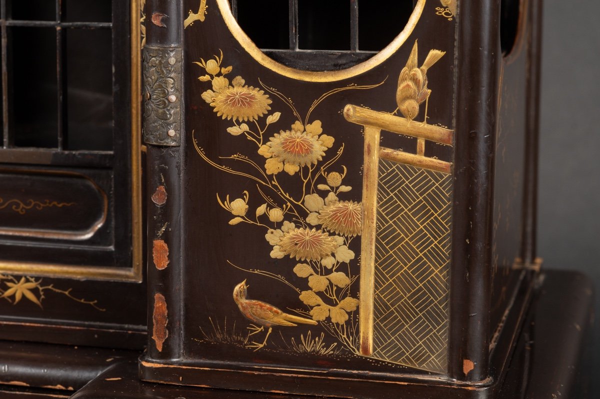 Cabinet, Lacquer, Japan, Edo/meiji Period, 19th Century.   -photo-4