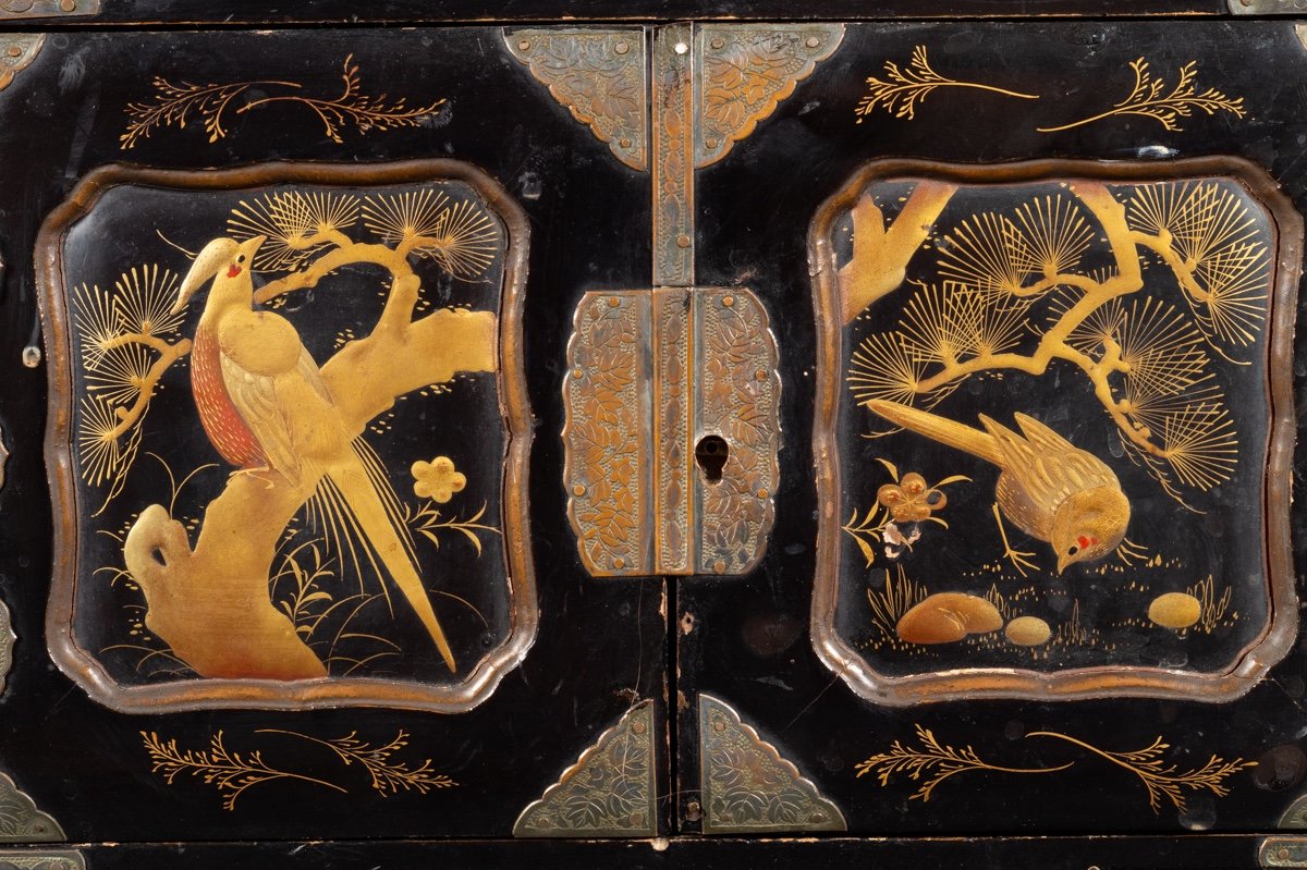 Cabinet, Lacquer, Japan, Meiji Era (1868-1912).  -photo-2