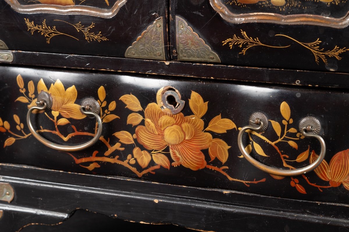 Cabinet, Lacquer, Japan, Meiji Era (1868-1912).  -photo-6