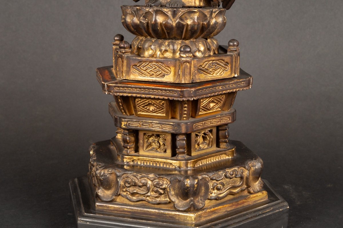 Kannon Bosatsu, Japan, Edo Era, Circa 1832.  -photo-4