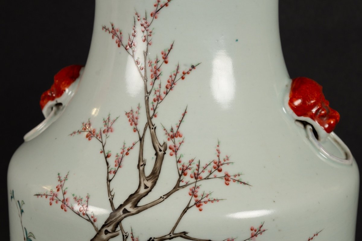 Vase Avec Des Dames, Chine, Dynastie Qing, XIXe Siècle.  -photo-3