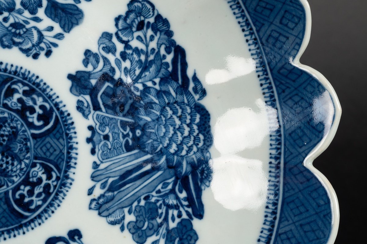 Hue Blue Plate, China - Vietnam, 18th - 19th Century.  -photo-2