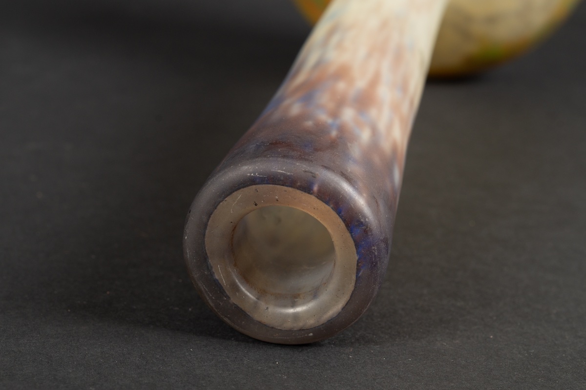 Vase Muller Frères, Lunéville, France, Art Nouveau, Début Du 20e Siècle. -photo-6