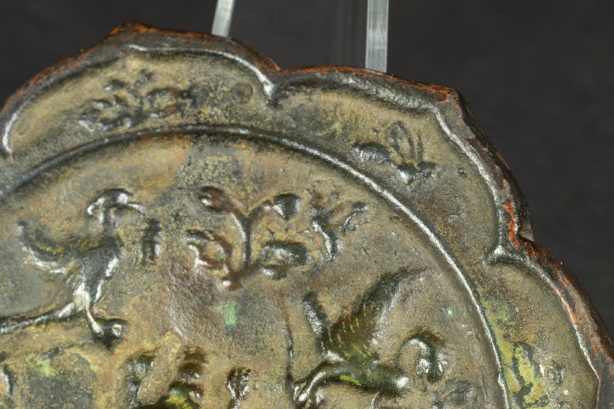Miroir, Bronze, Chine, Dynastie Tang/song, 7e-13e Siècle.  -photo-2
